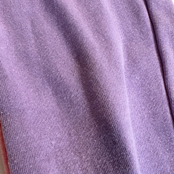 💚 FabKids girls’ jogger sweatpants in pink and purple sz 6-7 - Picture 8 of 9